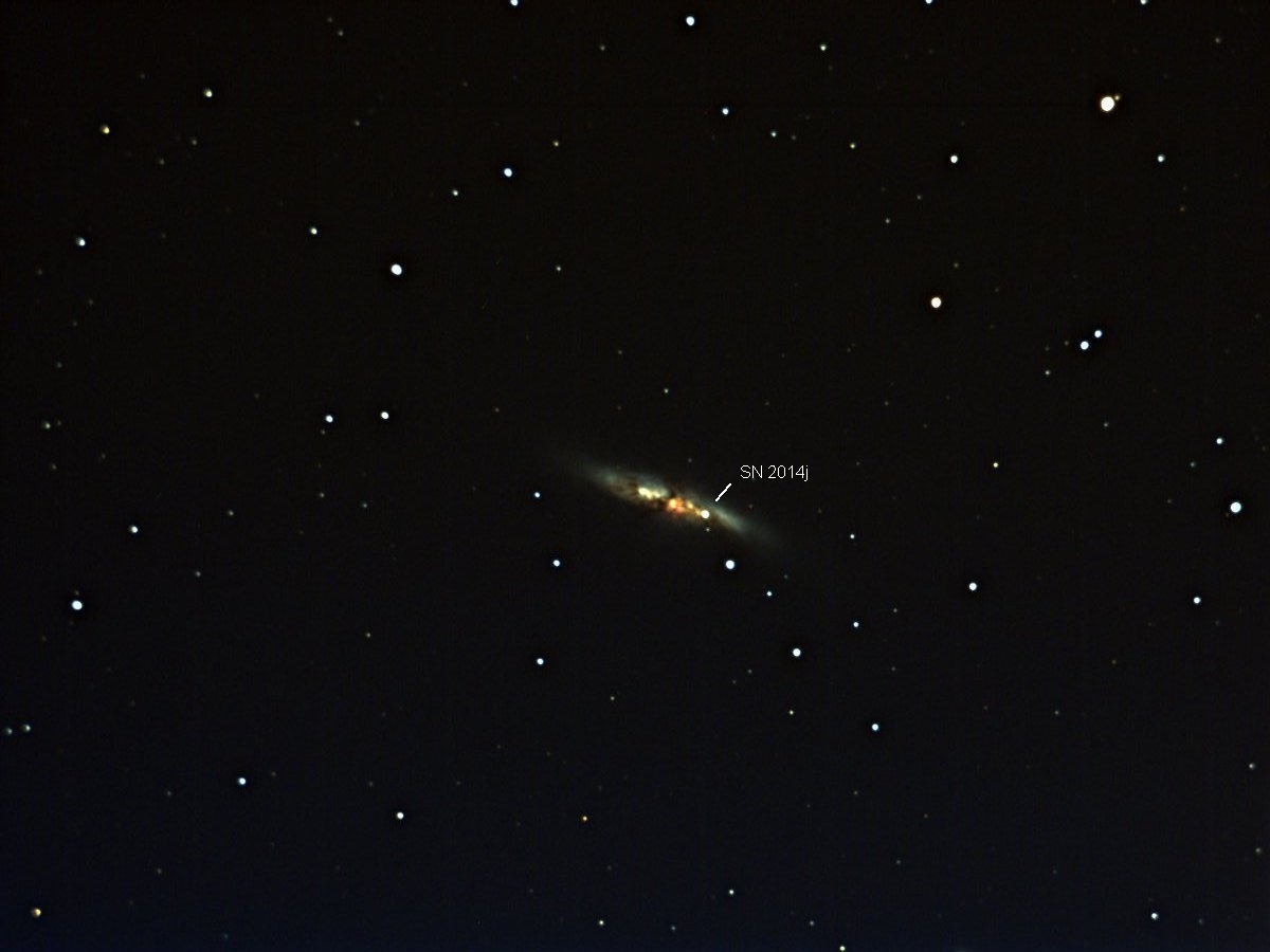 SN in M 82 (28.01.14)